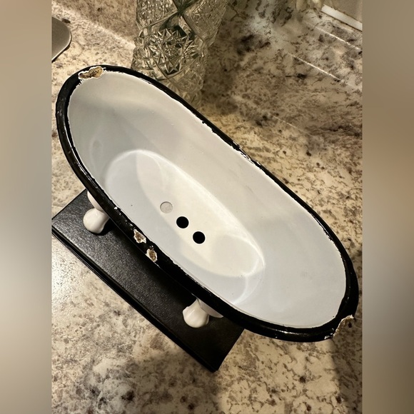 Enamel Soap Dish - Picture 3 of 4